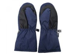 HolidaySport Detské zimné lyžiarske rukavice palčiaky Echt C083 tm.modrá XS