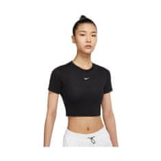 Nike Tričko čierna L Wmns Essential Slim