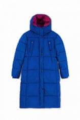 Desigual  Dámska bunda COREA Modrá Zimná bunda XL
