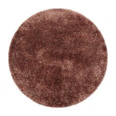 Ayyildiz AKCIA: 120x120 (prúmer) kruh cm Kusový koberec Brilliant Shaggy 4200 Copper kruh 120x120 (priemer) kruh