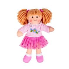 Bigjigs Toys Látková bábika Jasmin 28 cm