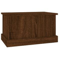 Vidaxl Úložný box hnedý dub 50x30x28 cm spracované drevo