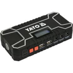 YATO Autobooster powerbank 12Ah zariadenie na prevádzku displeja YT-83082