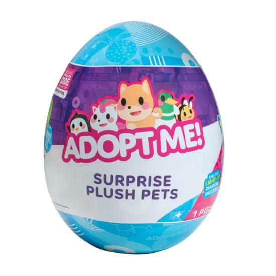 Roblox Adopt Me prekvapivé plyšové vajíčko s virtuálnym kódom