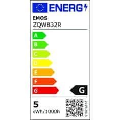 EMOS EMOS Chytrá LED žiarovka GoSmart MR16 / GU10 / 4,8 W (35 W) / 400 lm / RGB / stmievateľná / Wi-Fi ZQW832R
