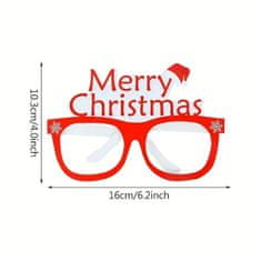 JOJOY® Vianočné okuliare (9ks) | PAPERGLASSES