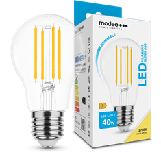 Modee Lighting LED Filament Globe žiarovka E27 4,2W teplá biela stmievateľná, (ML-A60F2700K4,2WE27D)
