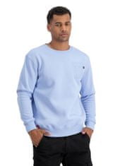 Alpha Industries  Nylon Pocket Sweater Pánsky sveter Modrá M