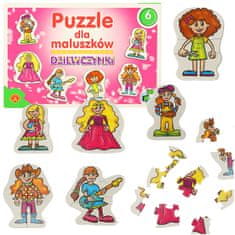 WOWO Puzzle ALEXANDER pre dievčatá od 2 rokov - Vzdelávacia hračka pre bábätká