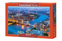 WOWO Puzzle CASTORLAND 1000 dielikov - Letecký pohľad na Londýn, Rozmery 68x47cm
