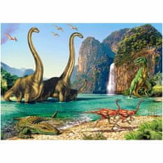 WOWO Puzzle Skladačka Castorland Svet Dinosaurov - 60 Dielikov pre Deti 5+ Rokov