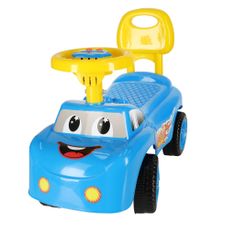 WOWO Detské Tlačené Auto s Modrým Klaksónom pre Veselé Hry