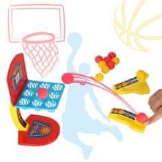 WOWO Interaktívna Mini Basketbalová Arkádová Hra pre Dvoch Hráčov