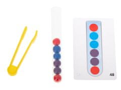 WOWO Montessori XXL Sada, Vzdelávacie Puzzle s Farebnými Loptičkami pre Učenie Počítania a Farieb, 66 ks
