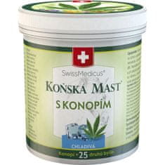 Herbamedicus Konská masť s konope chladivá 250 ml