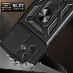 Tech-protect Camshield kryt na Motorola Moto G54 5G, čierny
