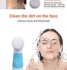 Oem Pokročilá kefka na čistenie tváre a tela Beauty Brush 7 v 1