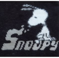 Snoopy ponožky čierne 40-46