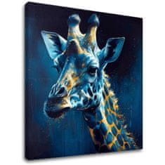 ARTMIE Dekoratívna maľba na plátne - PREMIUM ART - Towering Majesty of Giraffe | 100x100 cm