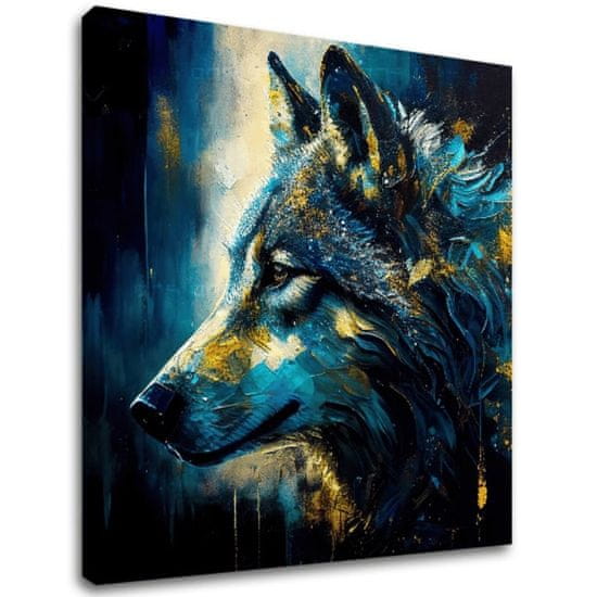 ARTMIE Dekoratívna maľba na plátne - PREMIUM ART - Wilderness in Wolf Eyes