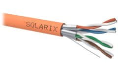 Solarix Kábel CAT6A STP LSOH B2ca-s1,d1,a1 500m/cievka SXKD-6A-STP-LSOH-B2ca