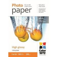ColorWay Fotopapier High Gl. 13x18 100ks