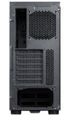 Chieftec MidT Hawk AL-02B-OP / 2x USB 3.0 / 1x USB 2.0 / bez zdroja / presklená bočnica / čierny