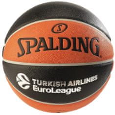 Spalding Lopty basketball čierna 7 Euroleague TF500
