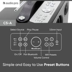 Audio Pro C5A WiFi Bluetooth AirPlay reproduktor 40W