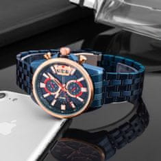 Perfect Pánske analógové hodinky Lalen nevädze modrá Universal