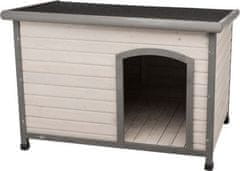 Trixie Natura bouda pro psa s rovnou střechou L 116 x 82 x 79 cm, šedá