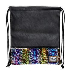 Hash Luxusné vrecúško / taška na chrbát HASH, Gold Sequins, HS-139, 507019024