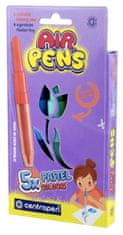 Centropen Fúkacie fixky Air Pens 1500 pastel colours (5 ks)