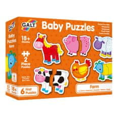 GALT Puzzle pre najmenších - zvieratká na farme 2.