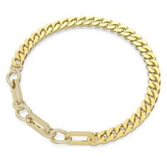 Swarovski Výrazný pozlátený náhrdelník s kryštálmi Dextera 5639332 (Dĺžka 42 cm)