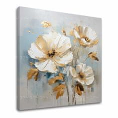 ARTMIE Kvetinový svet na plátne Symfónia elegancie | 50x50 cm