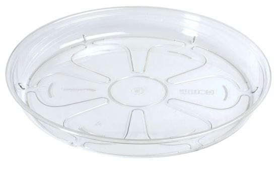 Prosperplast Podložka pod kvetináč COUBI PPC120, okrúhla, transparentná, 120 mm
