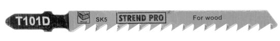 Strend Pro List do priamočiarej píly Strend Pro T101D 100 mm, 6z, na drevo, bal. 5 ks