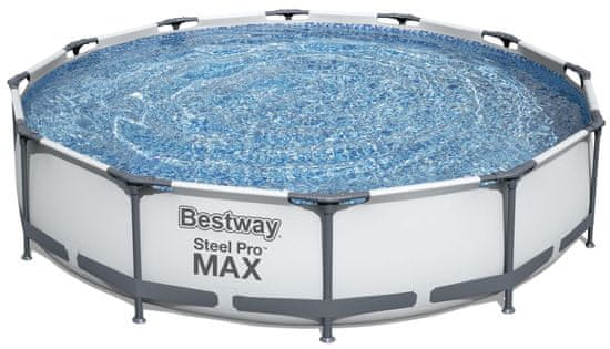 Bestway Bazén Bestway Steel Pro MAX, 56416, kartušová filtrácia, 366x76 cm