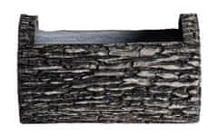 Strend Pro Kvetináč Strend Pro Woodeff, walnut, 22x35 cm, truhlík, kmeň, efekt dreva