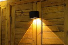 STREND PRO GARDEN Lampa Strend Pro Garden, solárna, LED svietidlo na stenu/plot, 10x10x10 cm