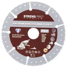STREND PRO PREMIUM Kotúč Strend Pro Premium, Vacuum brazed, 115 mm, diamantový, rezný, multi