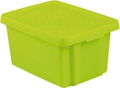 Box s vekom Curver ESSENTIALS 16 lit., zelený, 39x30x21 cm