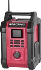 Worcraft Rádio Worcraft CBTS-S20LiH ShareSYS, 20V Li-Ion, DAB+FM, Bluetooth, AUX, 2x15W