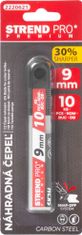 STREND PRO PREMIUM Čepeľ Strend Pro Premium FDB40, BlackMatt, 9 mm, odlamovacia, náhradná, bal. 10 ks