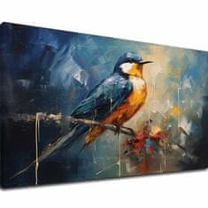 ARTMIE Obrazy vtáky Ranný Speváčik | 60x90 cm