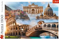 Trefl Puzzle Obľúbené miesta: Taliansko 1500 dielikov