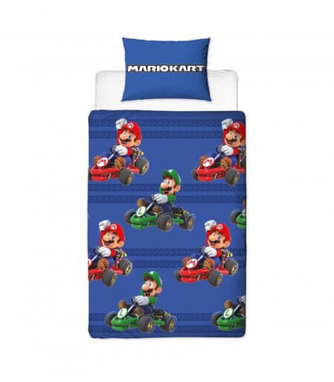 Halantex Bavlnené obliečky Super Mario 140x200 + 70x90 cm