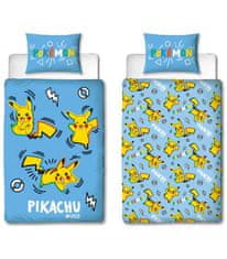 Javoli copy of Detské obliečky Pokémon Pikachu 140x200 + 70x90 cm