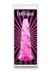 NS Novelties NS Novelties Fantasia Siren (Pink), priehľadné dildo s prísavkou